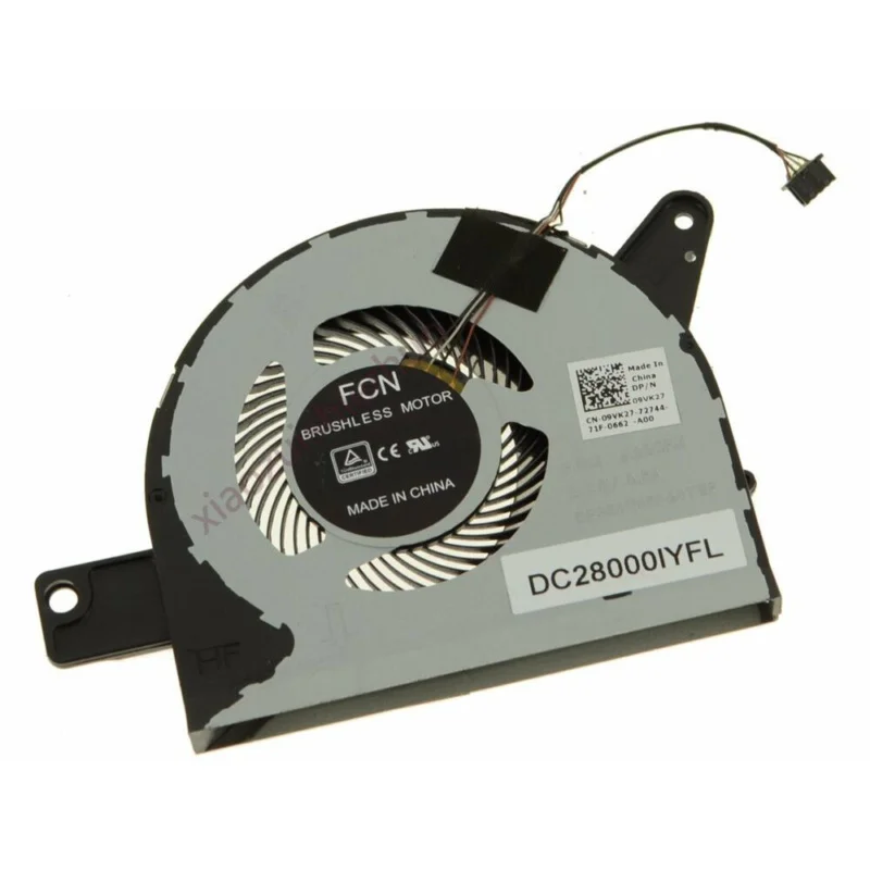 Laptop CPU Cooling Fan For Dell Latitude 5580 5590 E5591 09VK27 9VK27