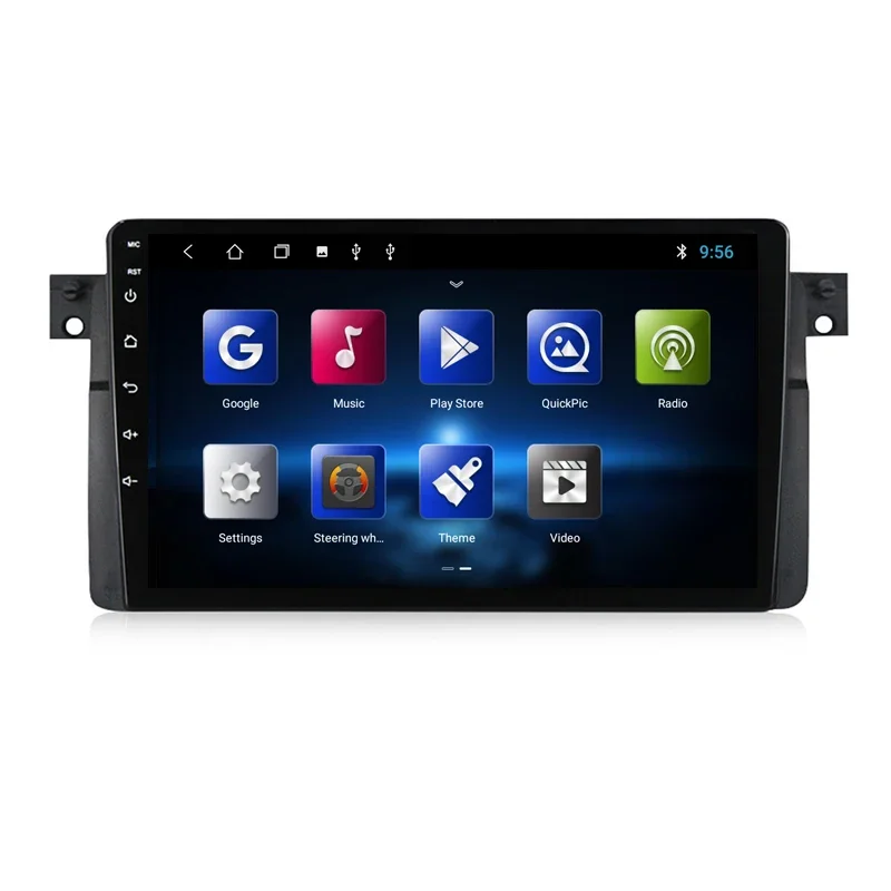 KANOR 9 inch Touch Screen 1998-2006 Car Display Radio for  E46 Android 10.0 Multimedia