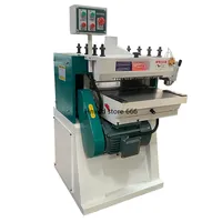 Woodworking machinery Heavy duty double-sided planer Double shaft double-sided spiral planer