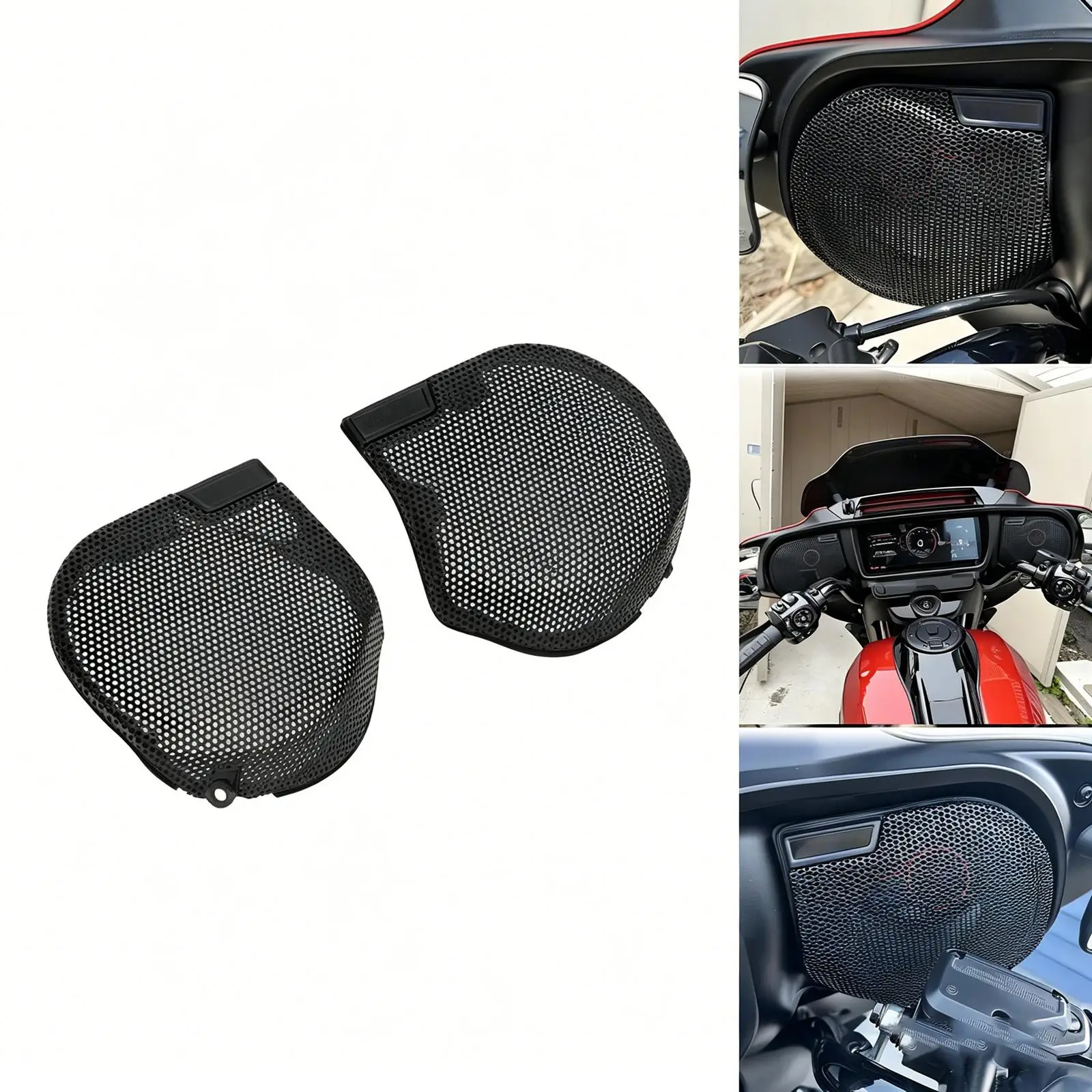 

Speaker Cover High Performance Dashboard Bracket Accessories Plastic Upgrade for FLHLT FLHLTSE 2026-up
