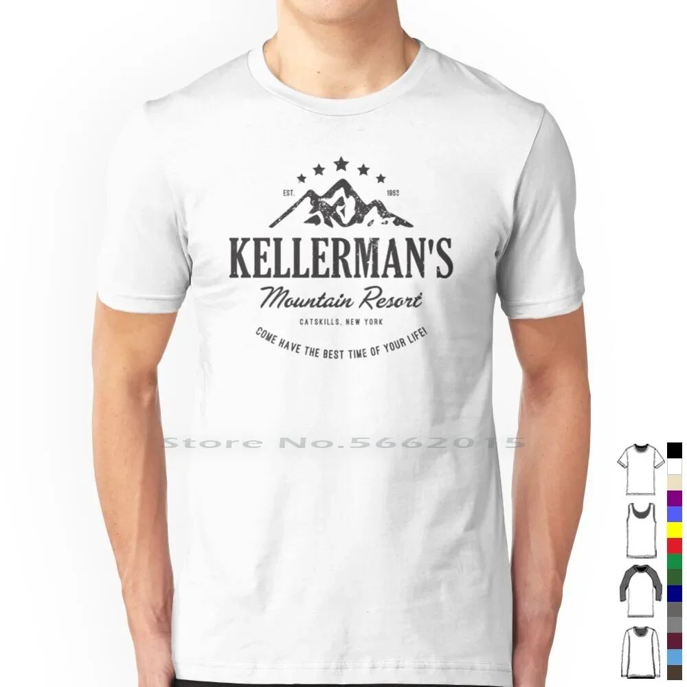 Kellerman’s Mountain Resort ( Aged Look ) T Shirt 100% Cotton Short Long Sleeve Tee Top