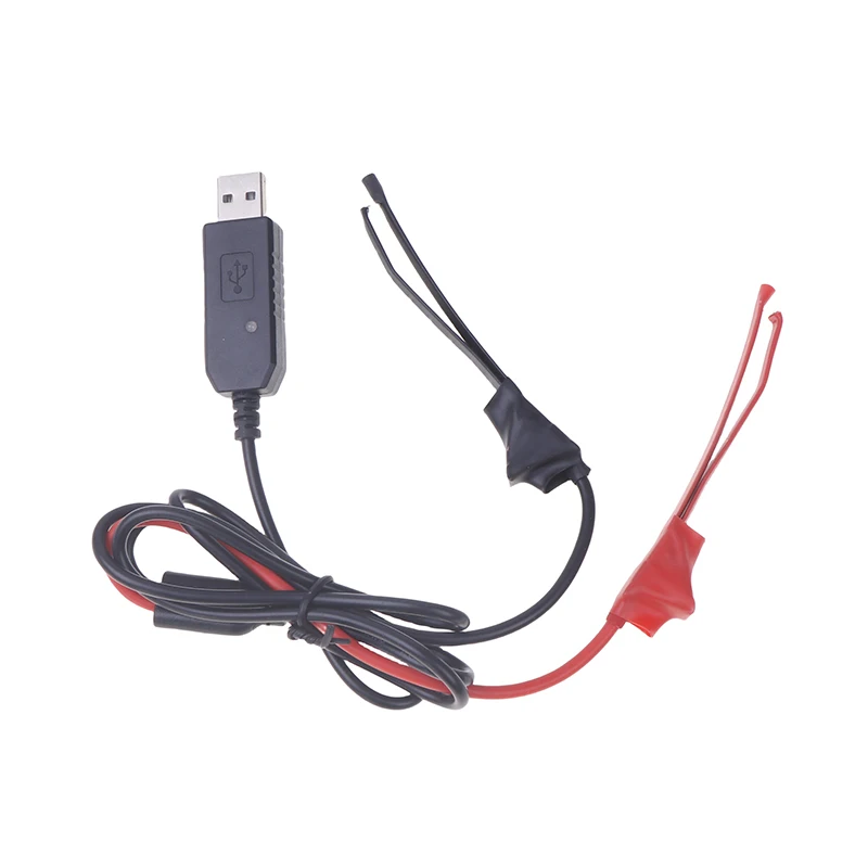 Kabel pengisi daya catu daya USB Interkom Walkie Talkie Universal 4.2V-8.4V klip konektor pengisian aksesori perangkat pengisi daya