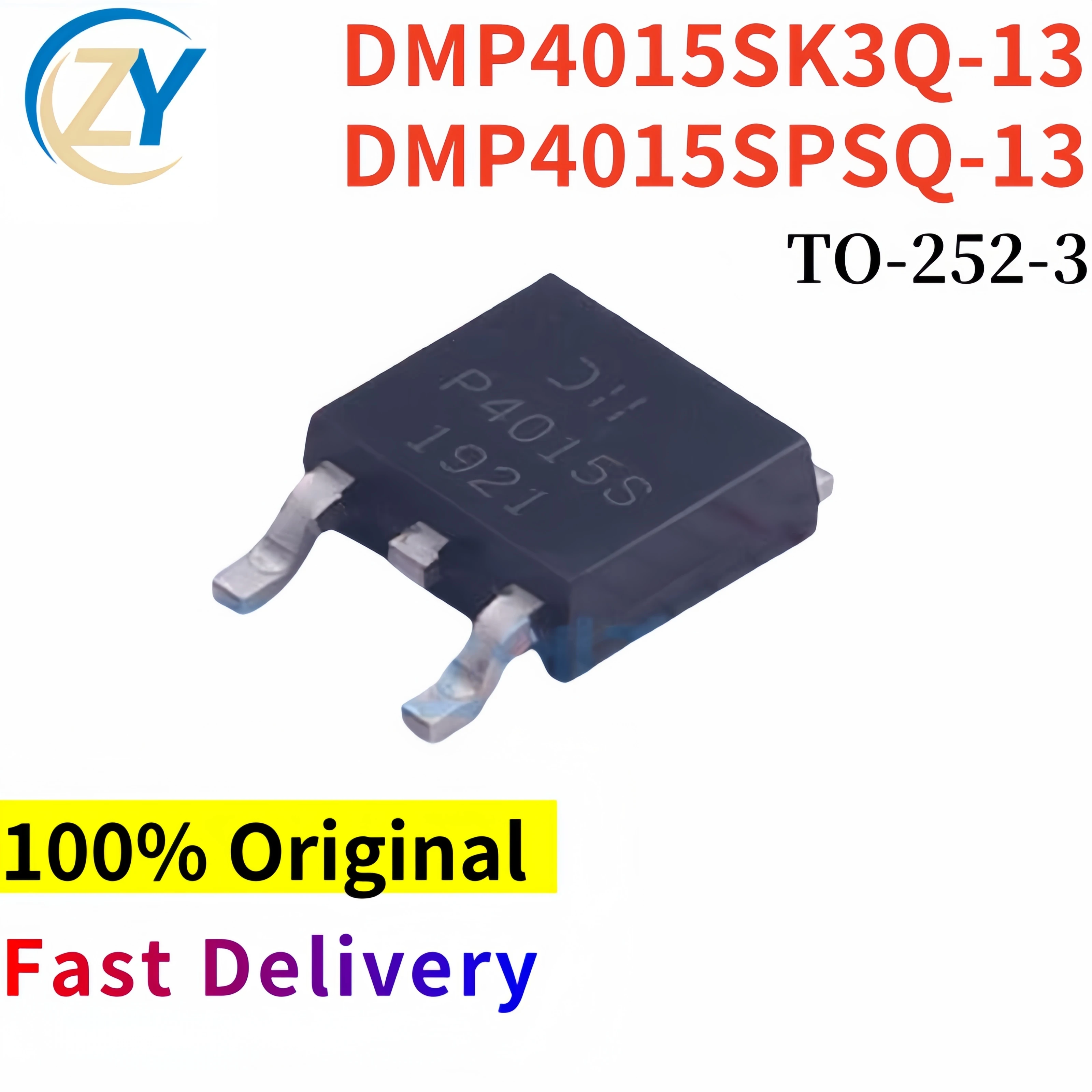 

(5-20pcs) DMP4015 DMP4015SK3Q-13 Mosfets DMP4015SPSQ-13 TO-252-3 100% Original & In Stock