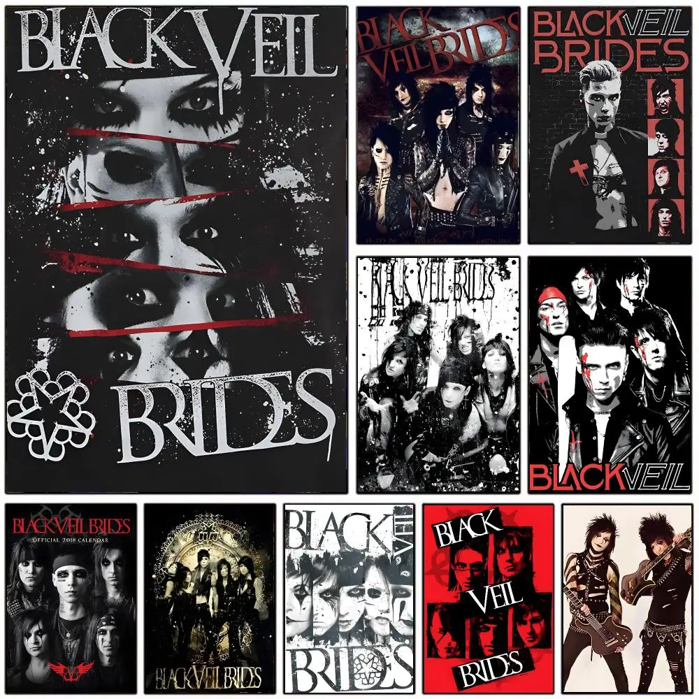 Rock Band B-Black Veil Brides Poster Wall Art Print Decorative Mural Home Decor Gift Unframed