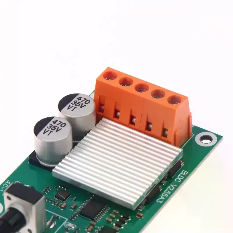 1Pcs 75W 200W DC 6-24V Brushless Motor Drive Control Board High-power 6V12V24V Brushless Fan Motor Speed Controller