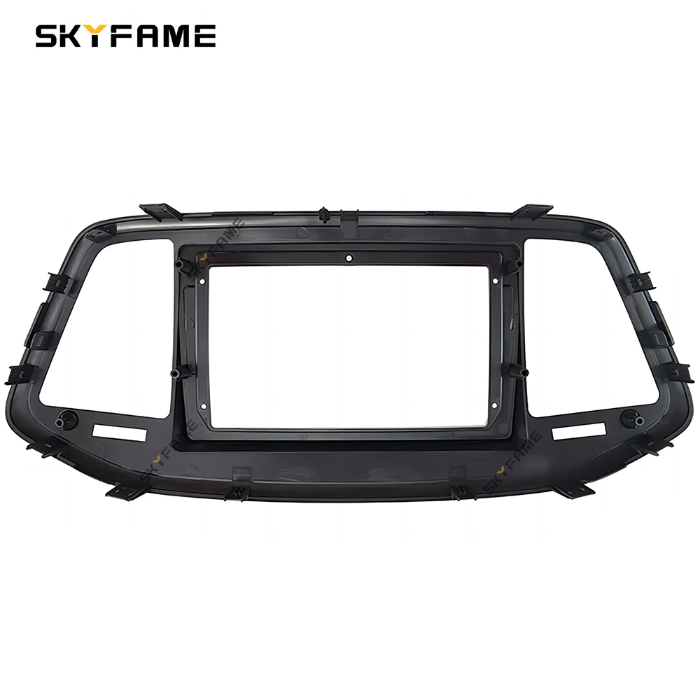 SKYFAME Car Frame Fascia Adapter Canbus Box Decoder Android Radio Dash Fitting Panel Kit For ZX Auto Terralord