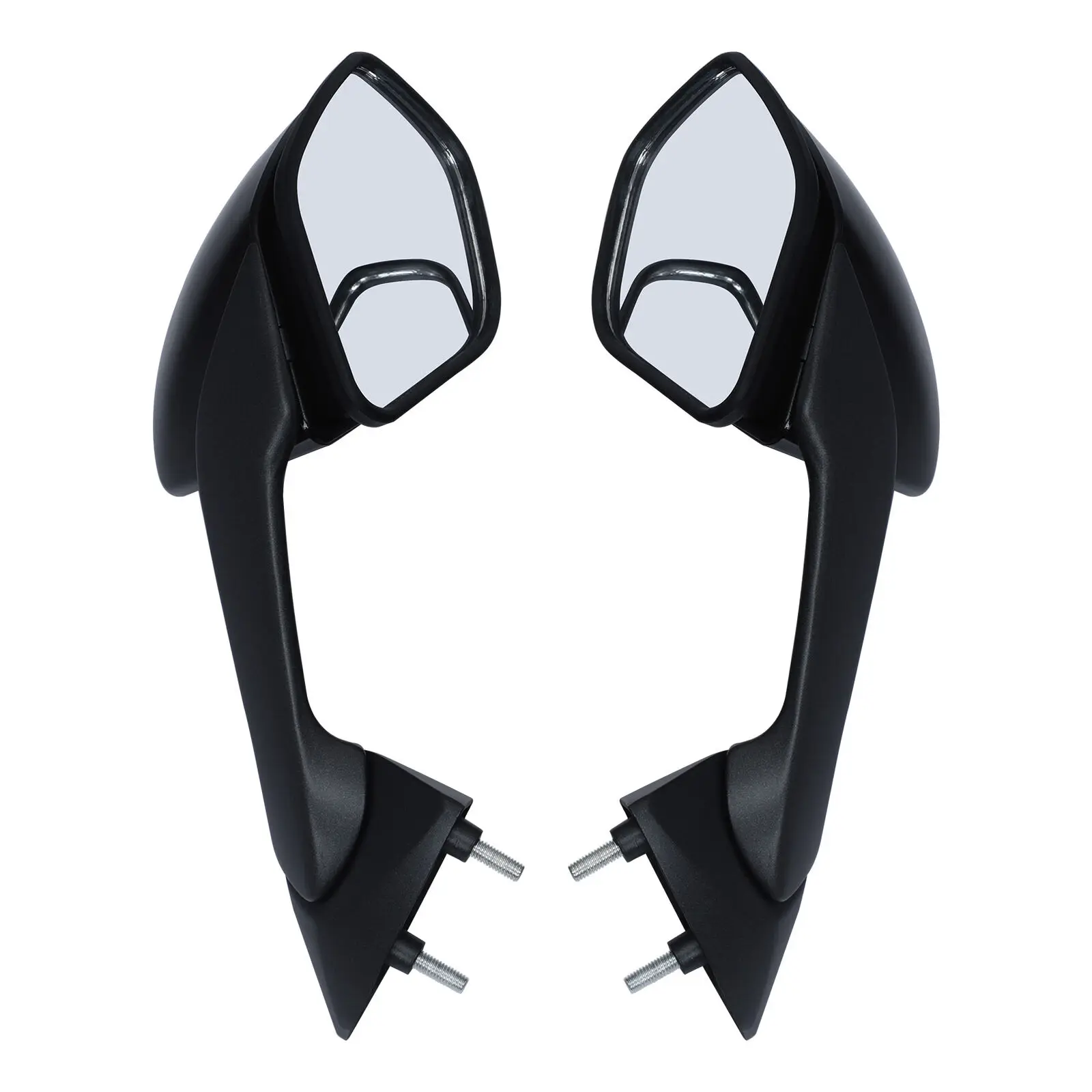 Black Side Rearview Mirrors Fit For Suzuki Hayabusa GSX1300R 2022-2024 2023 Motorcycle