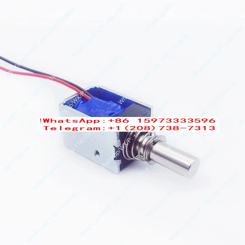 XSQ0727 Push-pull Dc 12v 24v bistable solenoid valve for locking