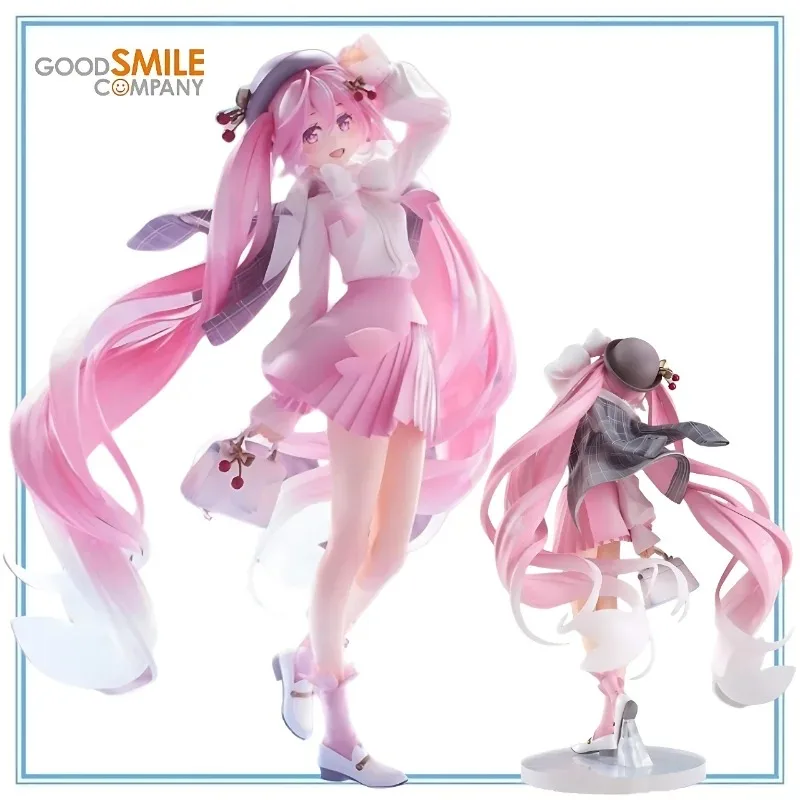 GOOD SMILE COMPANY Оригинал на складе Vocaloid — Hatsune Miku — 1/6 — Сакура, Hanami Outfit Ver. Аниме мультфильм подарки игрушки модель GOOD SMILE COMPANY Оригинал на складе Vocaloid — Hatsune Miku — 1/6 — Сакура, Hanami Outfit Ver. Аниме мультфильм подарки игрушки модель