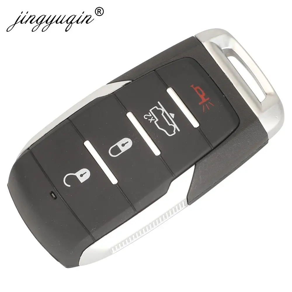 jingyuqin OHT-4882056 Smart Prox Remote Key Fob 433.92MHz 4A Chip for Dodge Ram 1500 Pickup 2019 2020+ 68291692AD 68291691AD