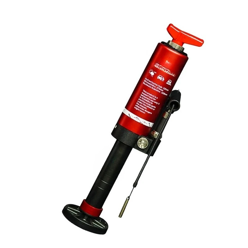Hydraulic jack, adjustable escape vertical rescue