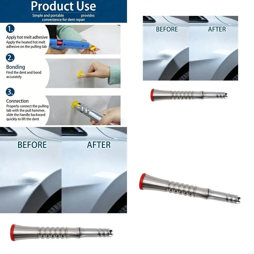 

Автомобильный съемник для удаления вмятин, молоток, съемник вмятин, универсальный съемник для ям, инструмент для ремонта вмятин