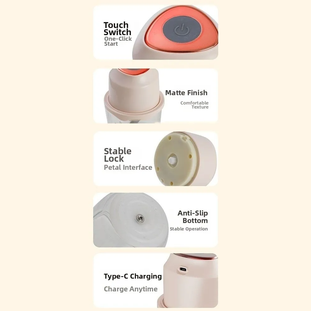 

Прочная мини-пищеварка, многофункциональный беспроводной электрический измельчитель чеснока, перезаряжаемый пресс для чеснока, кухонные инструменты