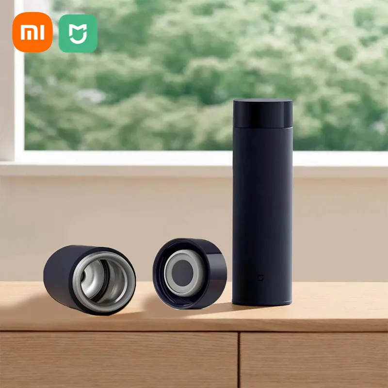 

Xiaomi Mijia легкая Термокружка 500 мл большая емкость долгосрочная изоляция Нержавеющая сталь внутренние легкие портативные вакуумные чашки