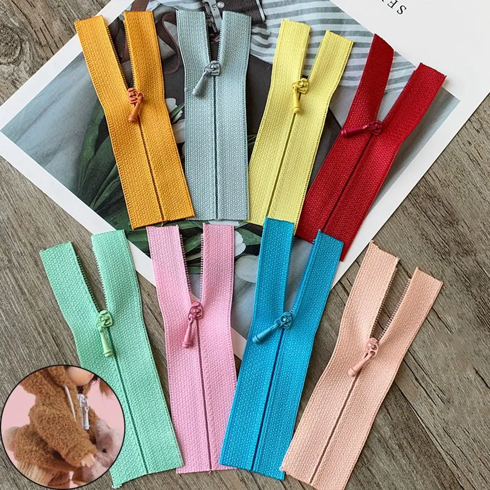 5Pc/Set New 5cm Mini invisible zipper DIY Handmade Closed zipper Sewing Scrapbooking Garment Applique Doll Clothing Zippers