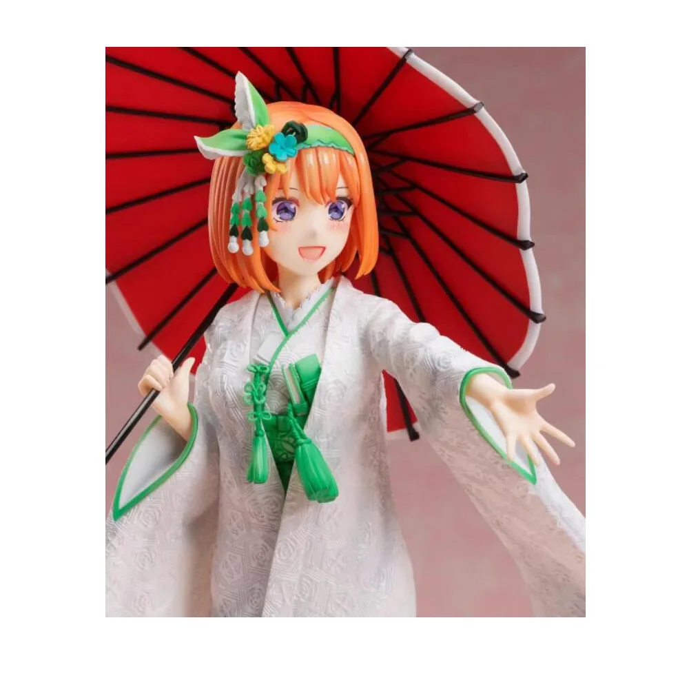 22.5cm 2024 In stock Japanese original anime figure Nakano Yotsuba kimono ver action figure collectible model toys for boys