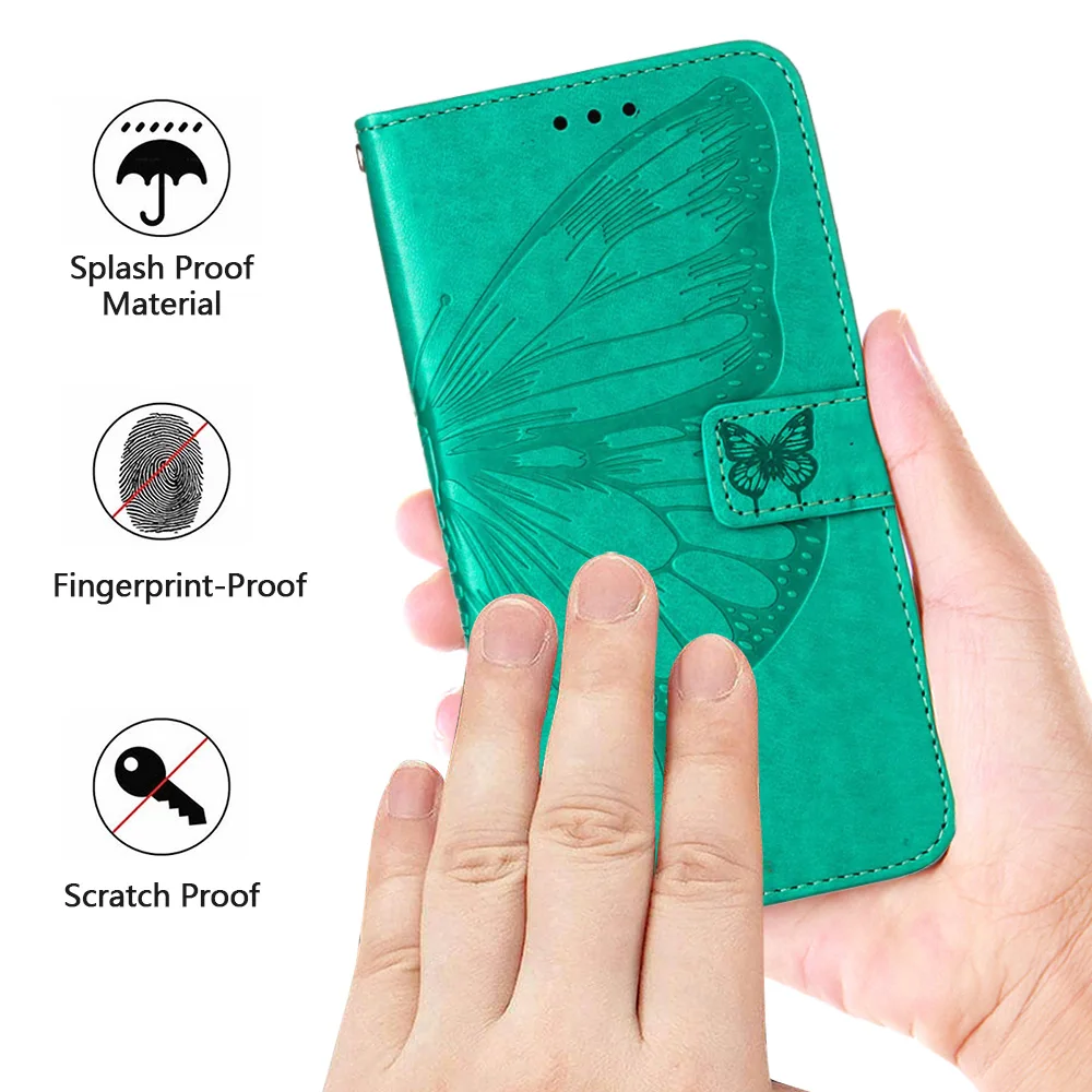 OPPO A80 5G Phone Case Leather Flip Wallet Butterfly Case For OPPO A3 Pro 5g CPH2639 Card Slots Holder Protect Cover Fundas