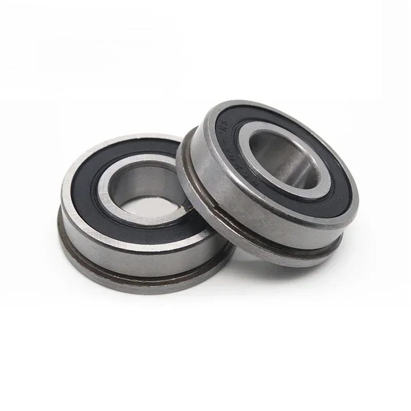 F6200 F6201 F6202 F6203 F6204 F6205 F6206 Single FlangeType Deep Groove Ball Bearing 2RS ZZ Rubber Sealed Miniature