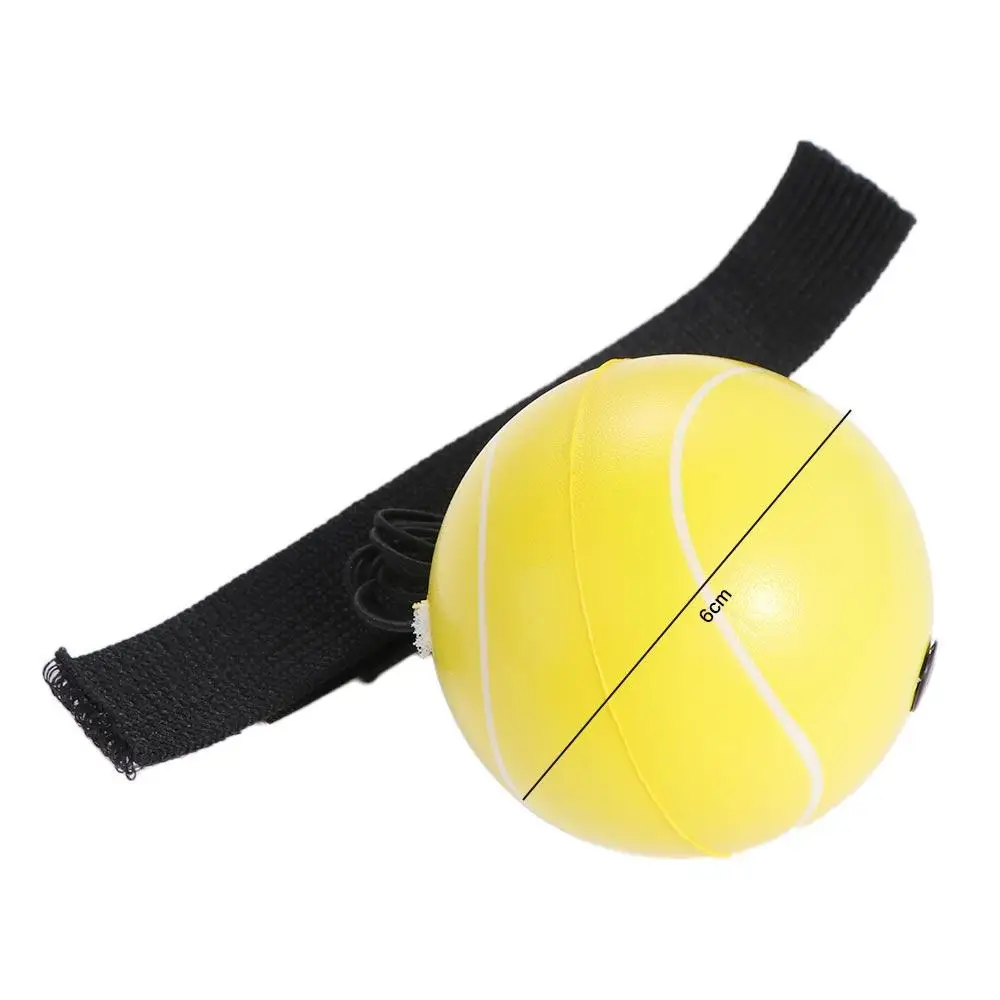 On String Elastic Bouncing Return Ball Hand Ball Game Exercise Sports Hand Rebound Ball Baseball Tennis