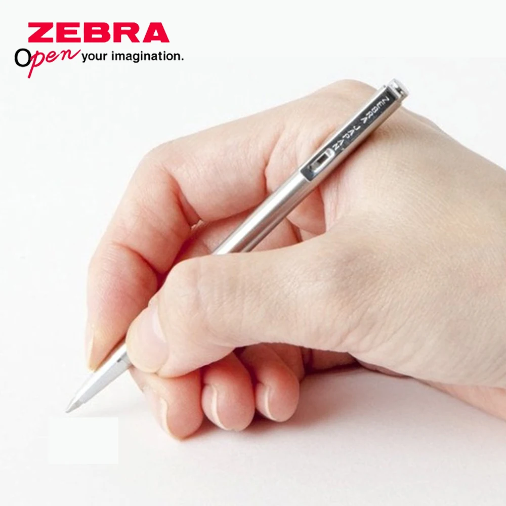 

Японская шариковая ручка ZEBRA T-3 TS-3, механический карандаш, мини-портативный металлический сменный стержень 0,7/0,5 мм, офисные принадлежности для письма