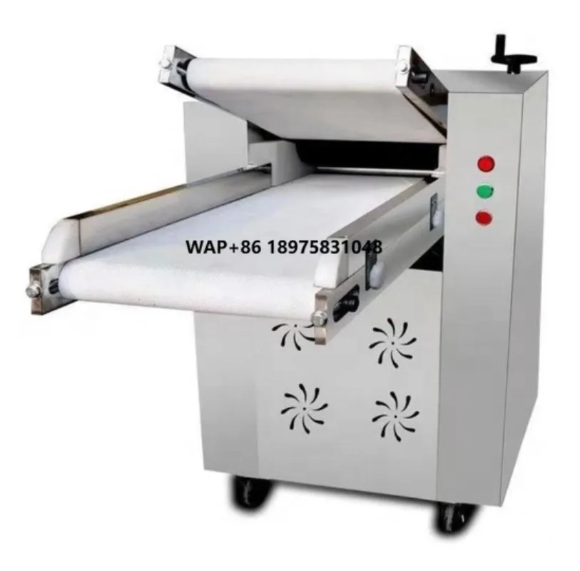 

Automatic Multifunctional Commercial Restaurant Dough Sheeter Motor Food Grade Stainless Steel Wheat Flour
