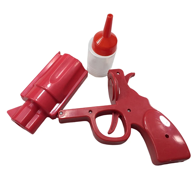 1 pz creativo condimento pistola plastica salsa bottiglia condimento Dispenser Ketchup senape salsa barattolo cucina strumenti di cottura