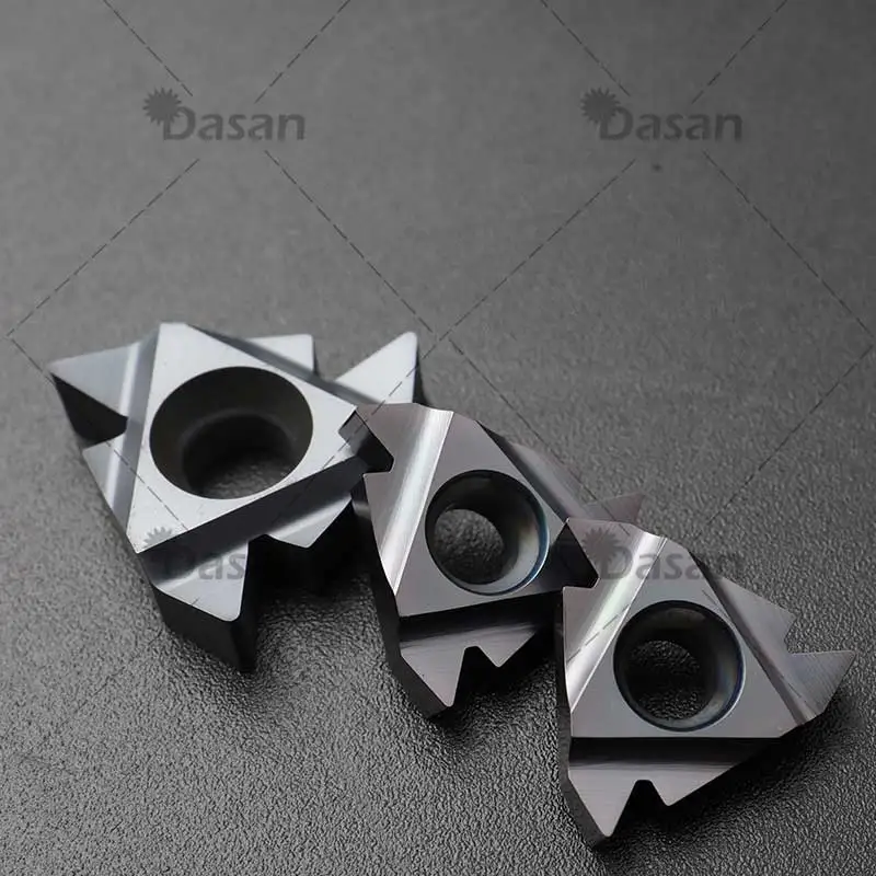 10PCS 06IR 08IR 11IR 16ER 16IR 22ER 22IR AG60 AG55 A60 A55 Carbide Threading Inserts Cutter Tools for Steel 303 Stainless Steel