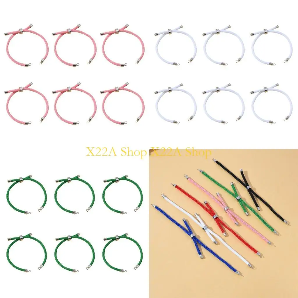 Unique Customizable Cord Bracelet Beadable Wristband Perfect For DIY Craft Enthusiasts