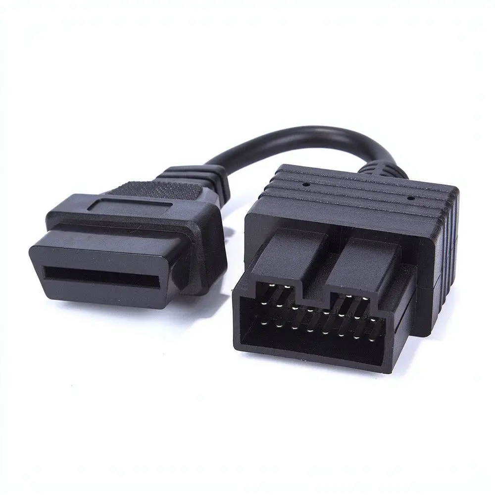 For Toyota 17Pin 22Pin To 16Pin OBD2 Diagnostic Connector Cable Auto Scanner Fault Code Reader Extension Link