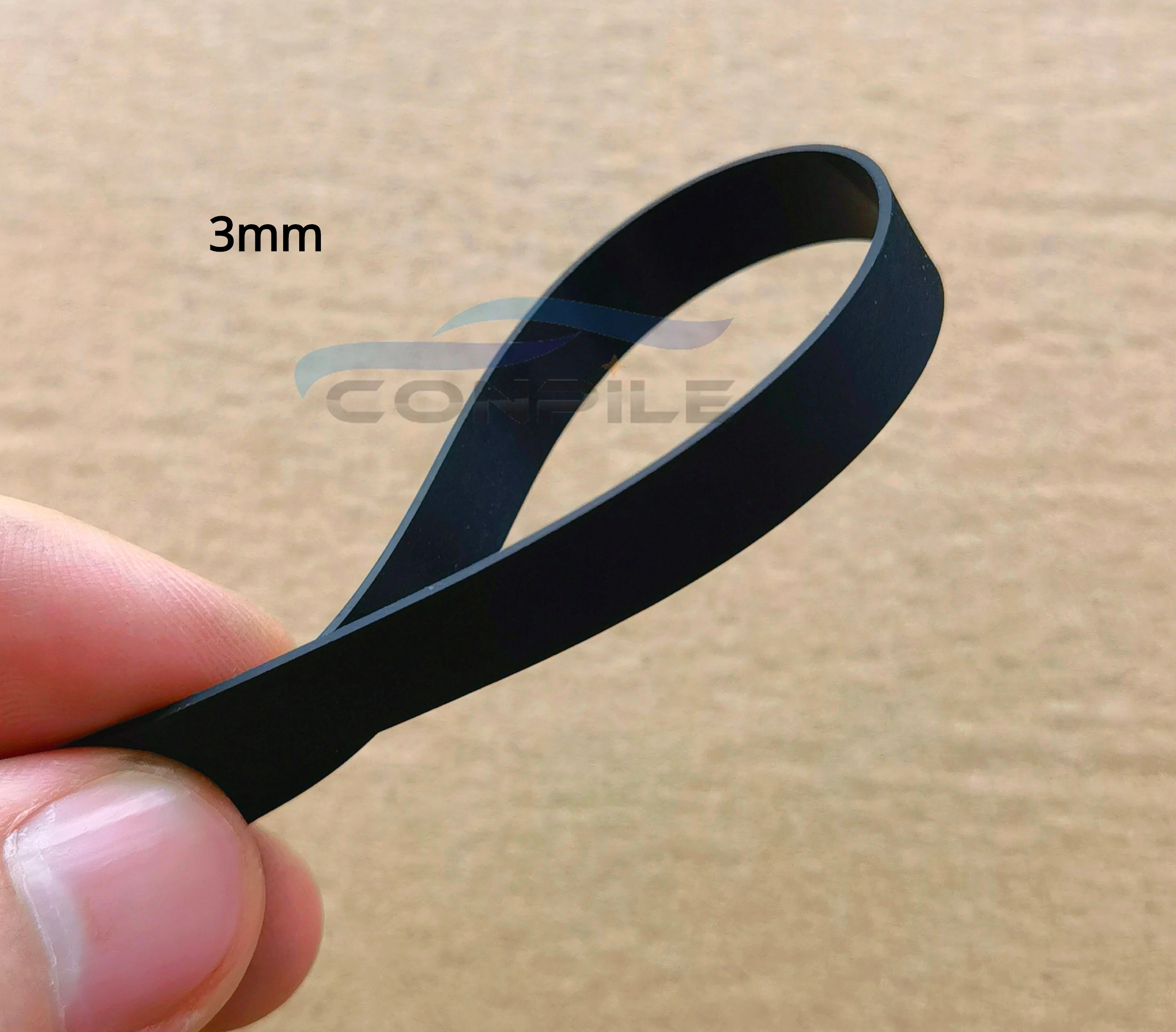 1pc 3mm Wide Flat Belt for tape Recorder Jvc254 718 cassette deck Audio Vinyl Record Player