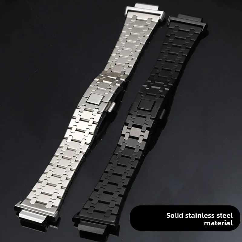 카시오 G-쇼크 팜 오크 시계 밴드 금속 수정 GM2100 GA2100 Ga2110 팔찌 스테인레스 스틸 시계 스트랩 남성 액세서리