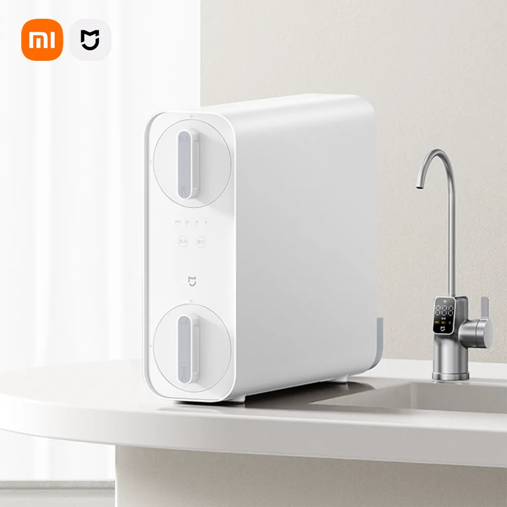 XIAOMI MIJIA Water Purifier 400G Fresh Water Direct Drinking Smart Faucet BPA Free Long Lifespan RO Reverse Osmosis Cartridge