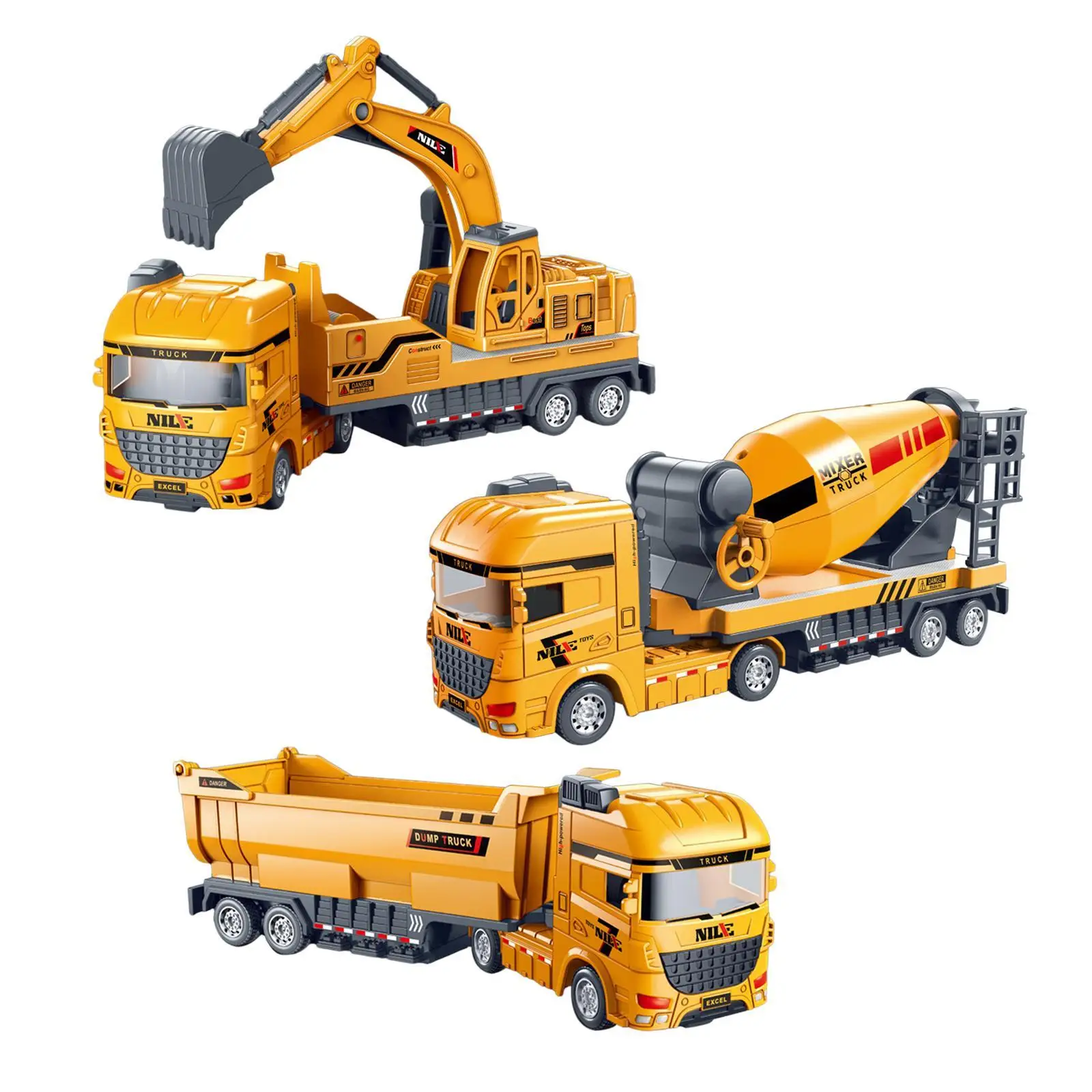 Construction Truck Vehicle Model, Kids Engineering Truck Simulation Early