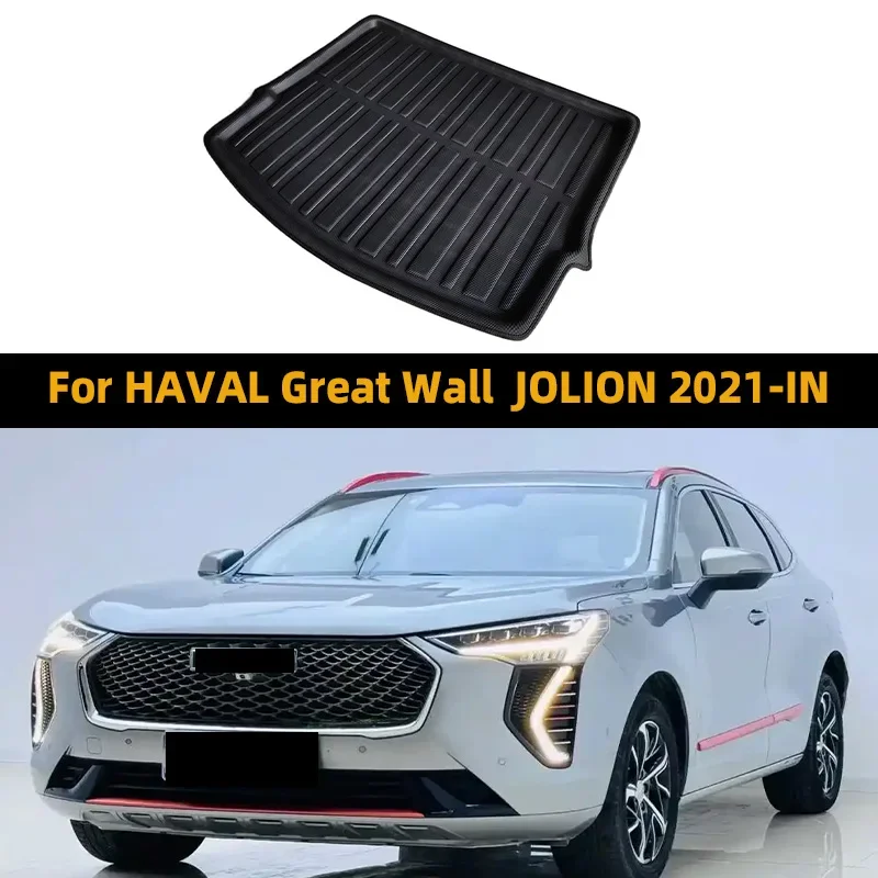 

For HAVAL Great Wall JOLION 2021-IN Car Rear Trunk Mat Luggage Boot Floor Anti-slip Carpet Protector Interior Cargo Cover Liner