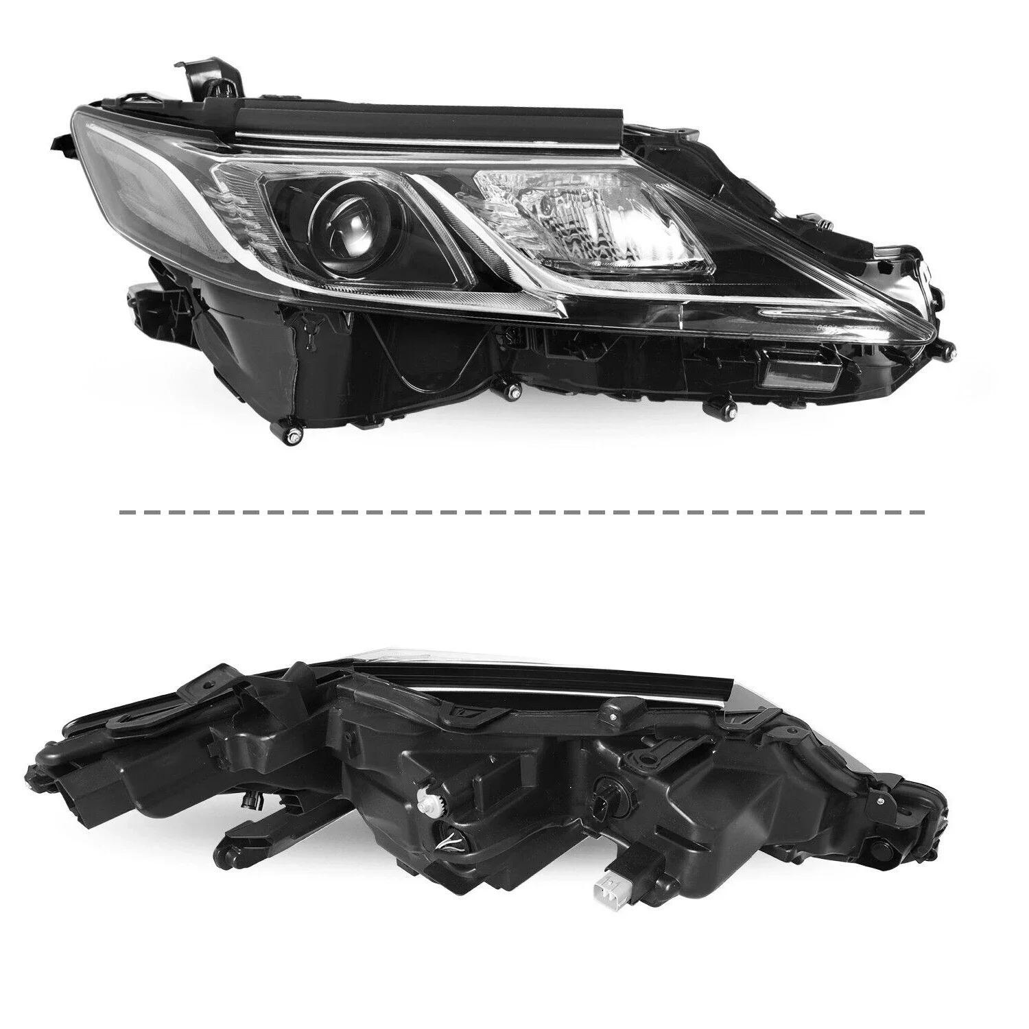 81150-33D11 For 2018 2022 Toyota Camry L LE SE LED Projector Headlight Passenger Right Side 81150-06C40