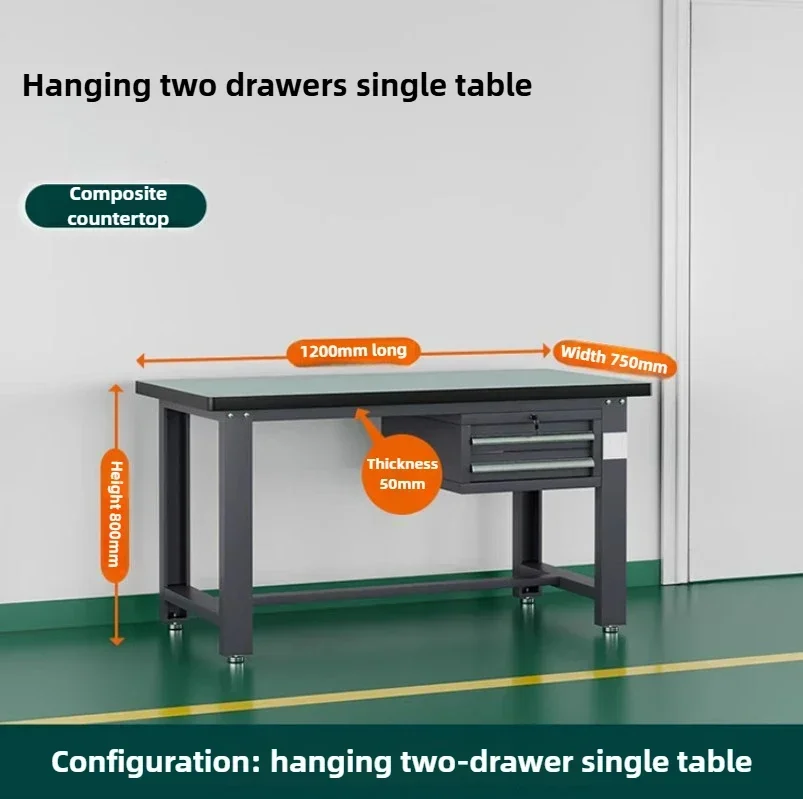 Electrician Workshop Maintenance Table, Multifunctional Stainless Steel Clamp Table, Anti-static Operating Table