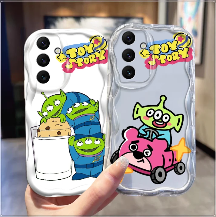 Toy Story Three-Eyed Cute For Samsung A55 A54 A53 A52 A35 A34 A33 A32 A25 A24 A23 A22 A21S A15 A13 A14 5G Wave Oil TPU