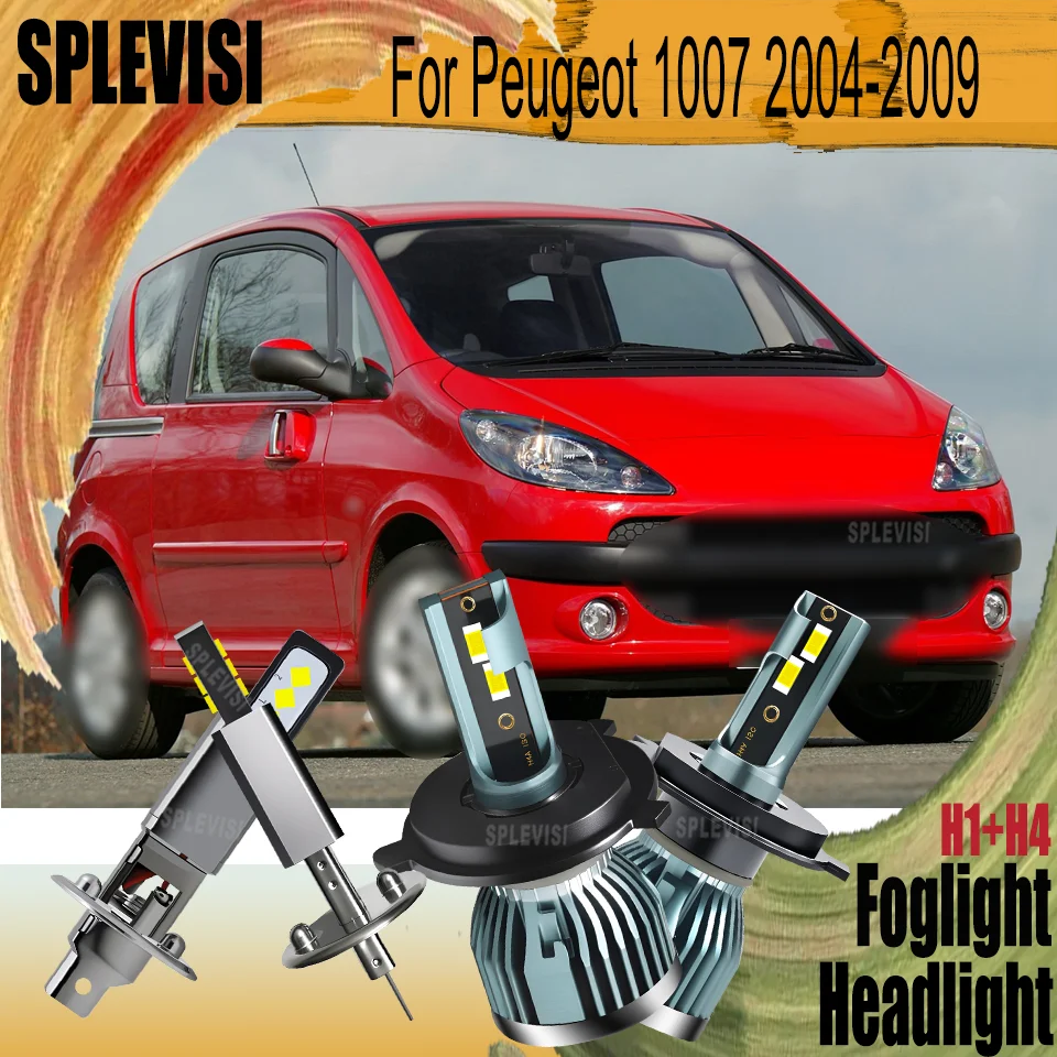 

Lifespan 60000hrs Plug and Play free Night Driving Upgrades Headlight Foglight For Peugeot 1007 2004 2005 2006 2007 2008 2009