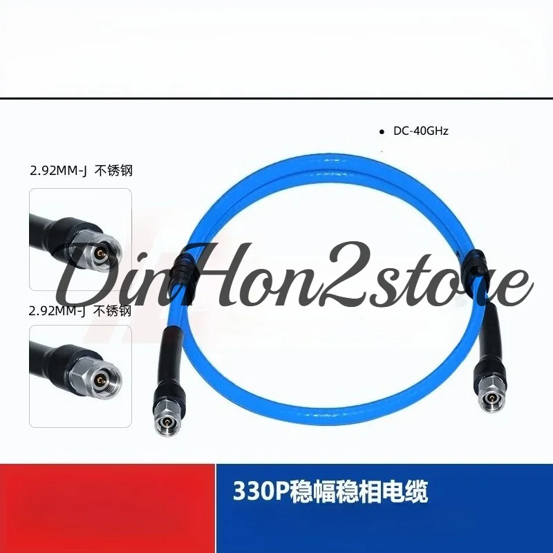 2.92MM Double Male Millimeter Wave Test Line 40GHZ High Frequency Low Loss Stable Amplitude Stable Phase 330P Cable Test