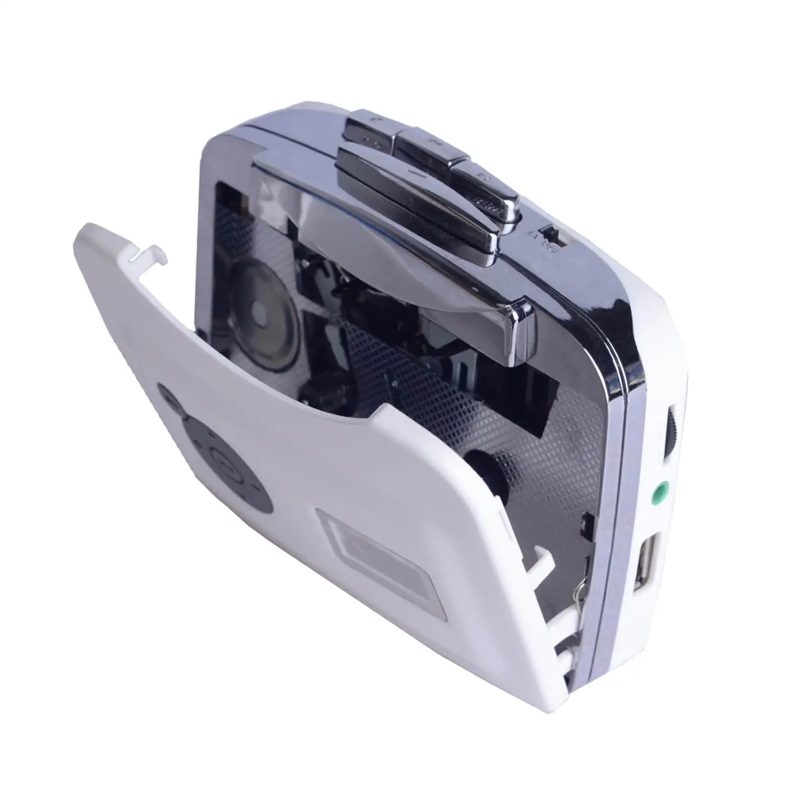 Portable Cassette Player Built-In Mic Walkman Recorder No Need Computer