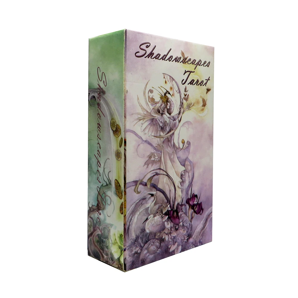 Shadows Tarot Deck Flowers Nymphs English Version Tarot Cards For Beginners Divination of Fate Deck Shadow with PDF Guidebook