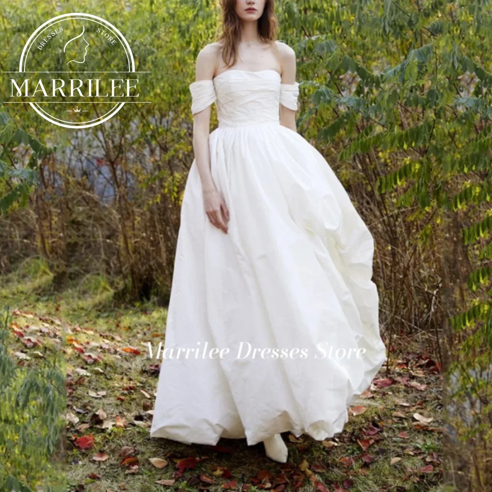 Morden-Robe de Mariée Simple et Modeste, à Manches Courtes, avec Fente Latérale, pour Patients, ixFormelle, 2024