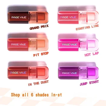 6色珠光液體粉狀腮紅,防水、防汗、防暈染,自然持久。 8 最佳銷售 液體腮紅 - №6