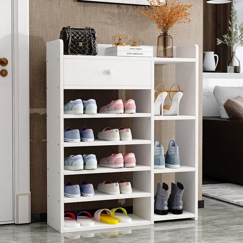

Shoe rack multi-layer simple household door space-saving small shoe rack dust-proof shelf shoe cabinet