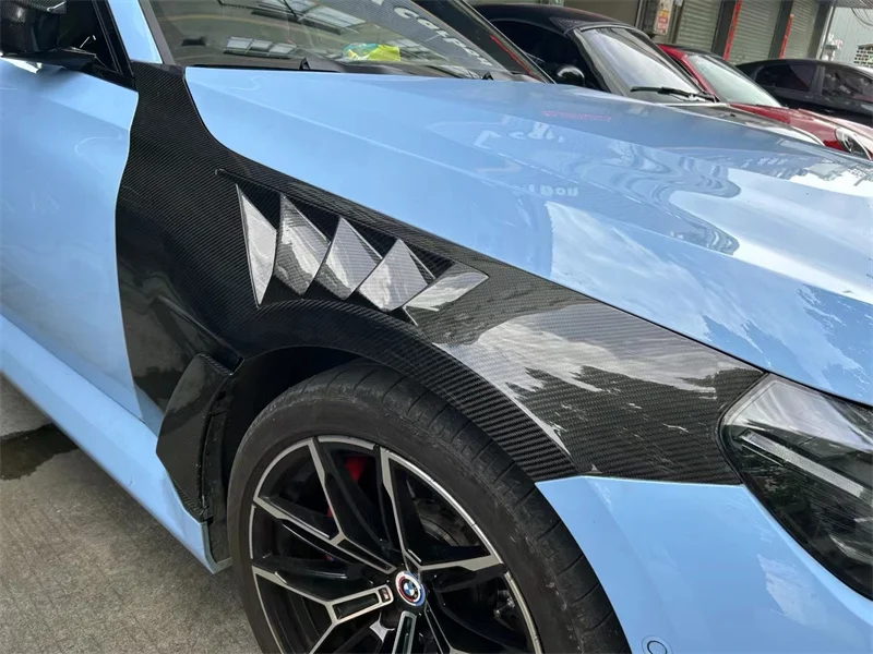 G87 ألياف الكربون درابزين ألياف الكربون المبيعات المباشرة ل M2 G87 ألياف الكربون المصد الأمامي الجانب الحاجز 2023 #5
