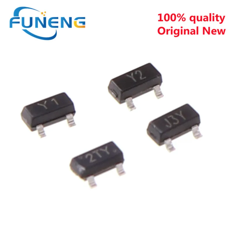 Transistor SMD S8050 J3Y SOT-23 S8050 da 500 pezzi nuovo e originale