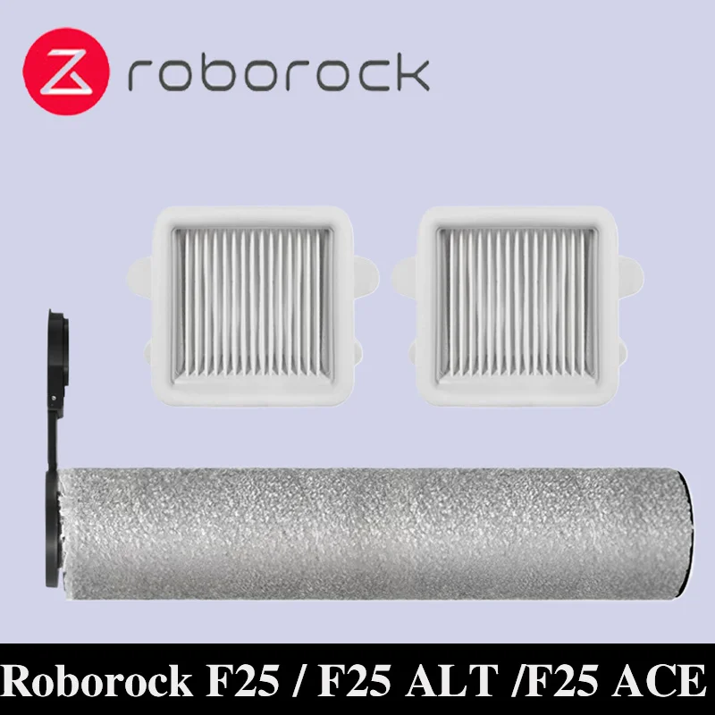 Roborock F25 RT / F25 LT / F25 ALT / F25 ACE Vacuum Cleaner Roller Brush and Filter Accessories Replacement Spare Parts