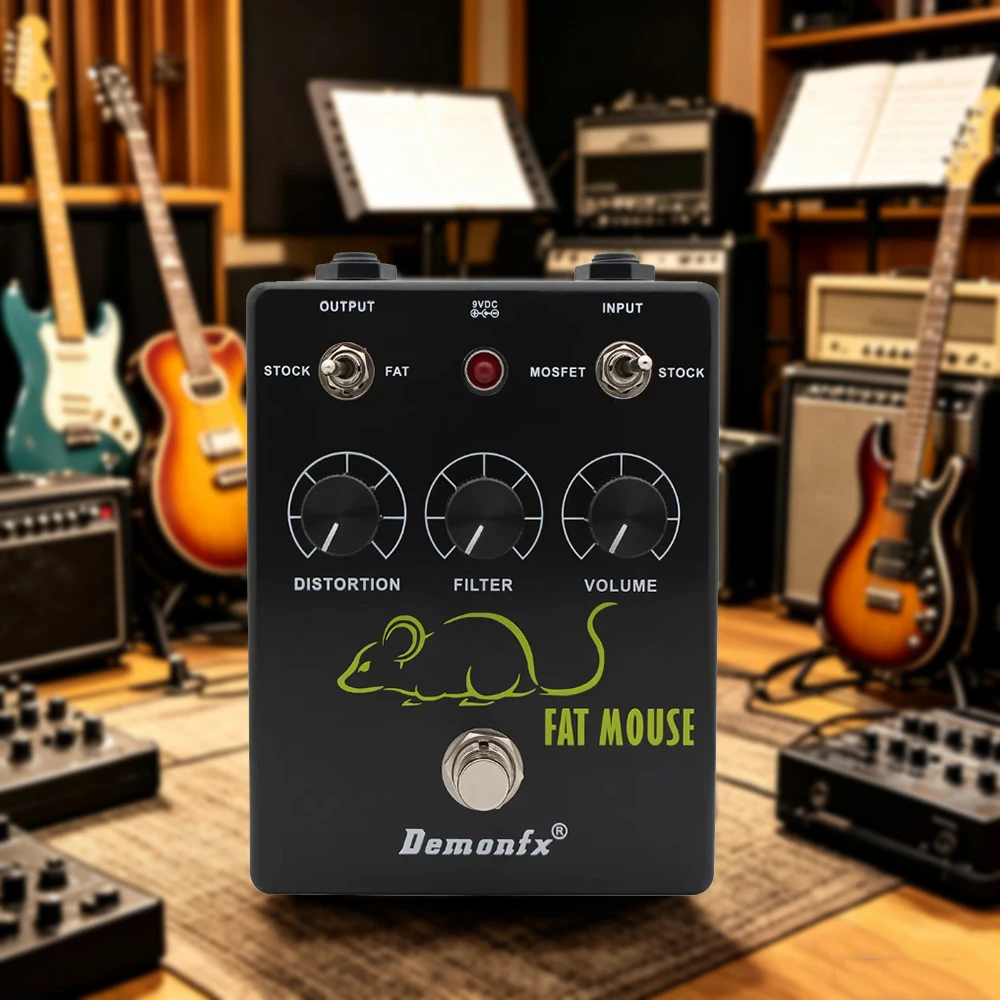 demonfx-fat-mouse-fuzz-distortion-guitar-effect-pedal-based-on-pro-co-sound-fat-rat-distortion
