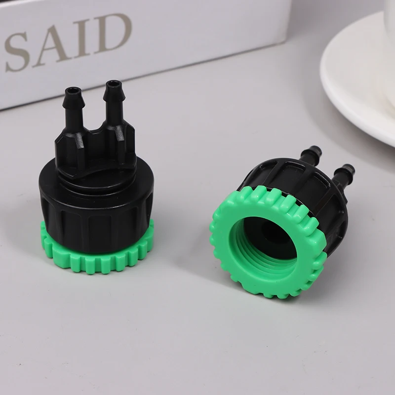 1/5pcs Faucet Adapter 1/2-3/4 2Ways Splitters Farm Drip Irrigation Hose Connector Garden Watering Irrigation Accessories