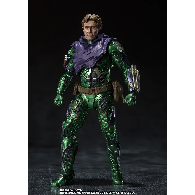 Bandai S.H.Figuarts Green Goblin (Spider Man No Way Home) 16Cm Anime Original Action Figure Model Toy Birthday Gift Collection